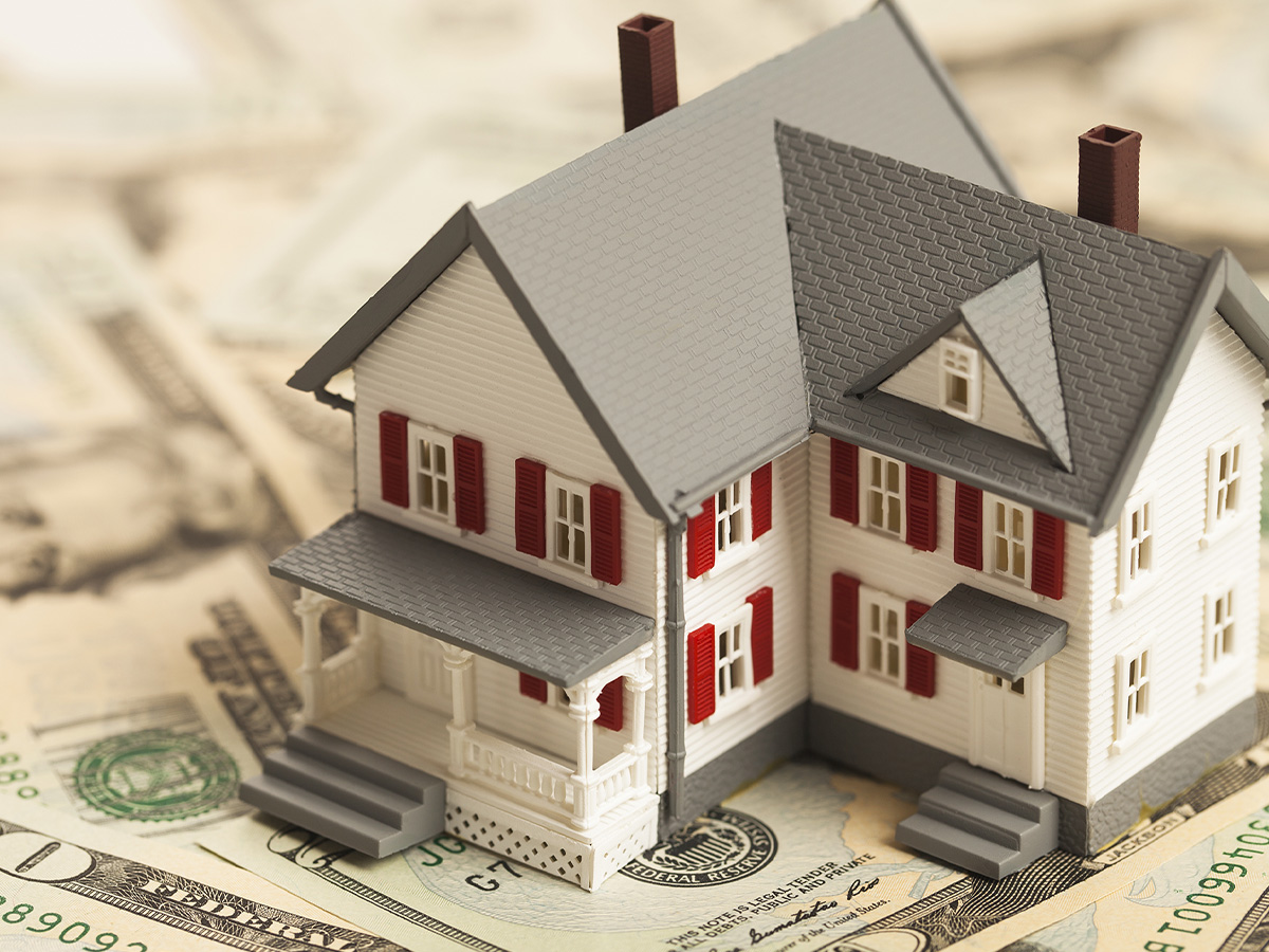 house on money