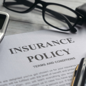 Picture of an insurance policy